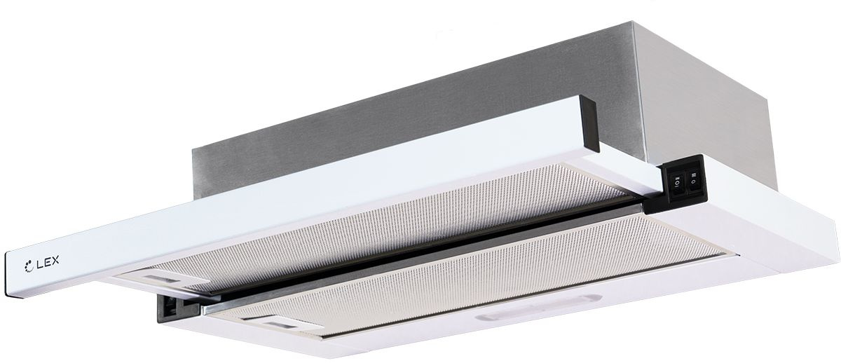 Вытяжка встраиваемая Lex Honver 2M 600 WHITE белый управление: кнопочное (2 мотора) Вытяжка встраиваемая Lex Honver 2M 600 WHITE белый управление: кнопочное (2 мотора)