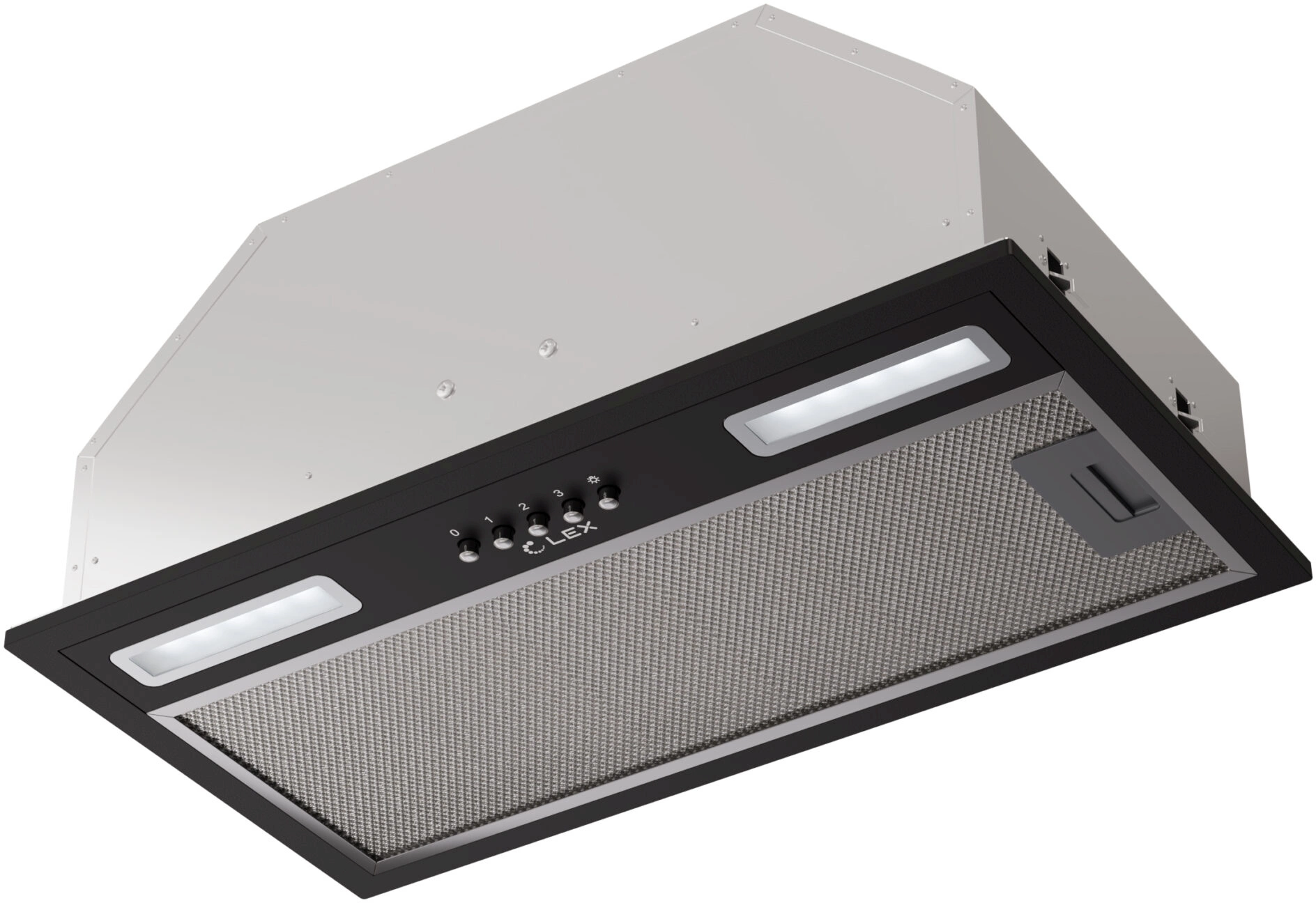 Вытяжка встраиваемая Lex Hyper 900 Inverter BL черный управление: кнопочное (1 мотор) Вытяжка встраиваемая Lex Hyper 900 Inverter BL черный управление: кнопочное (1 мотор)