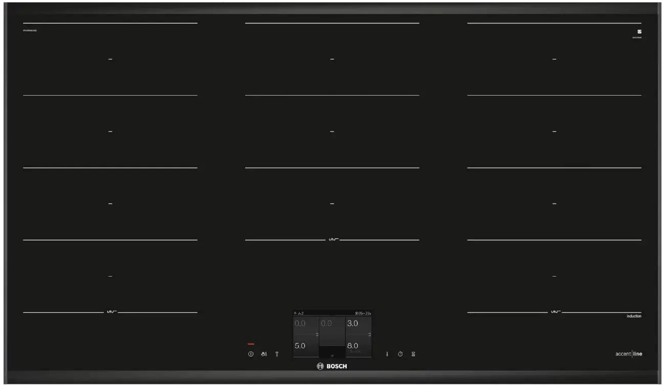 Индукционная варочная поверхность Bosch PXX995KX5E черный Индукционная варочная поверхность Bosch PXX995KX5E черный