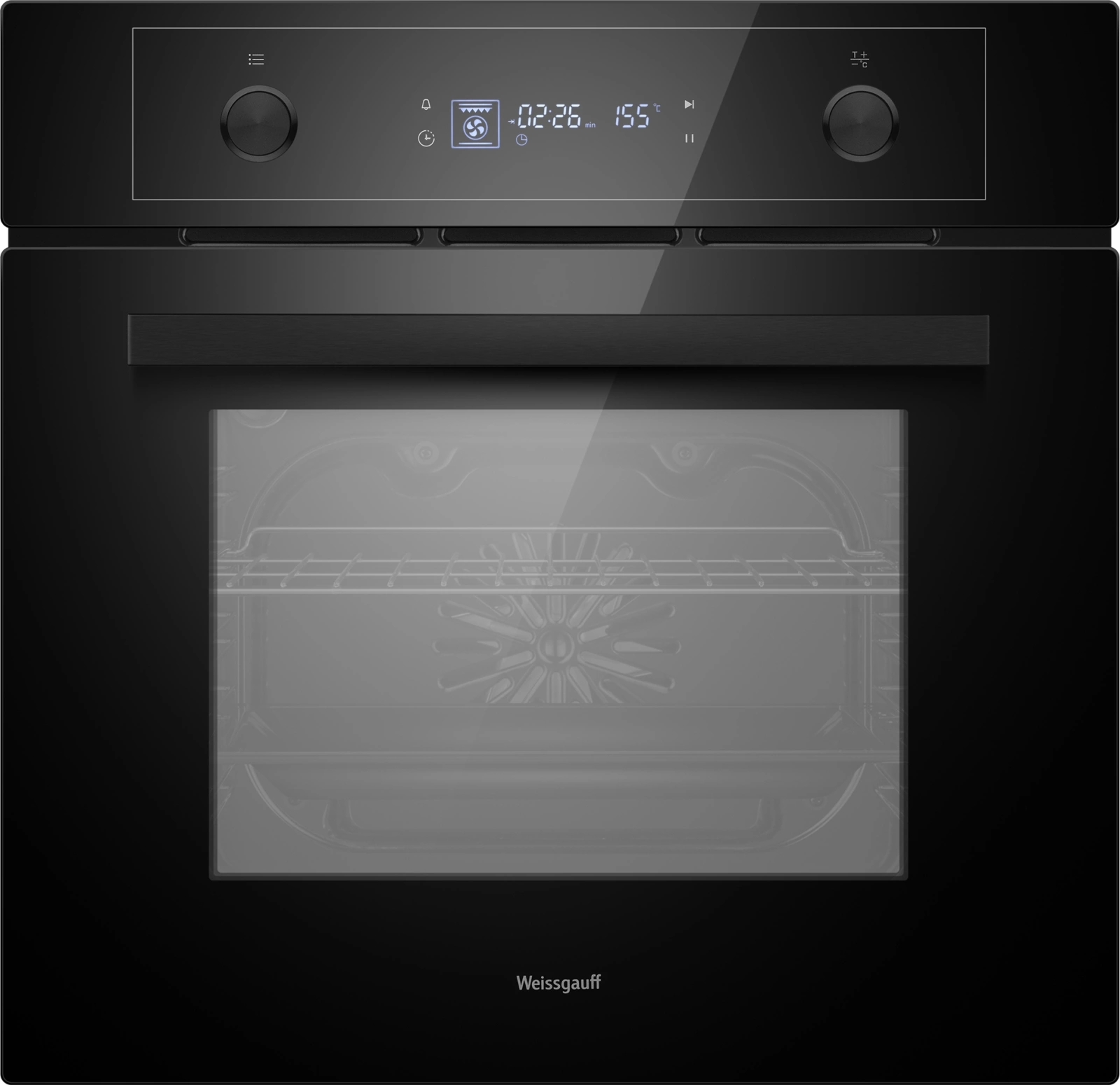 Духовой шкаф Электрический Weissgauff EOM 610 PDBS черный