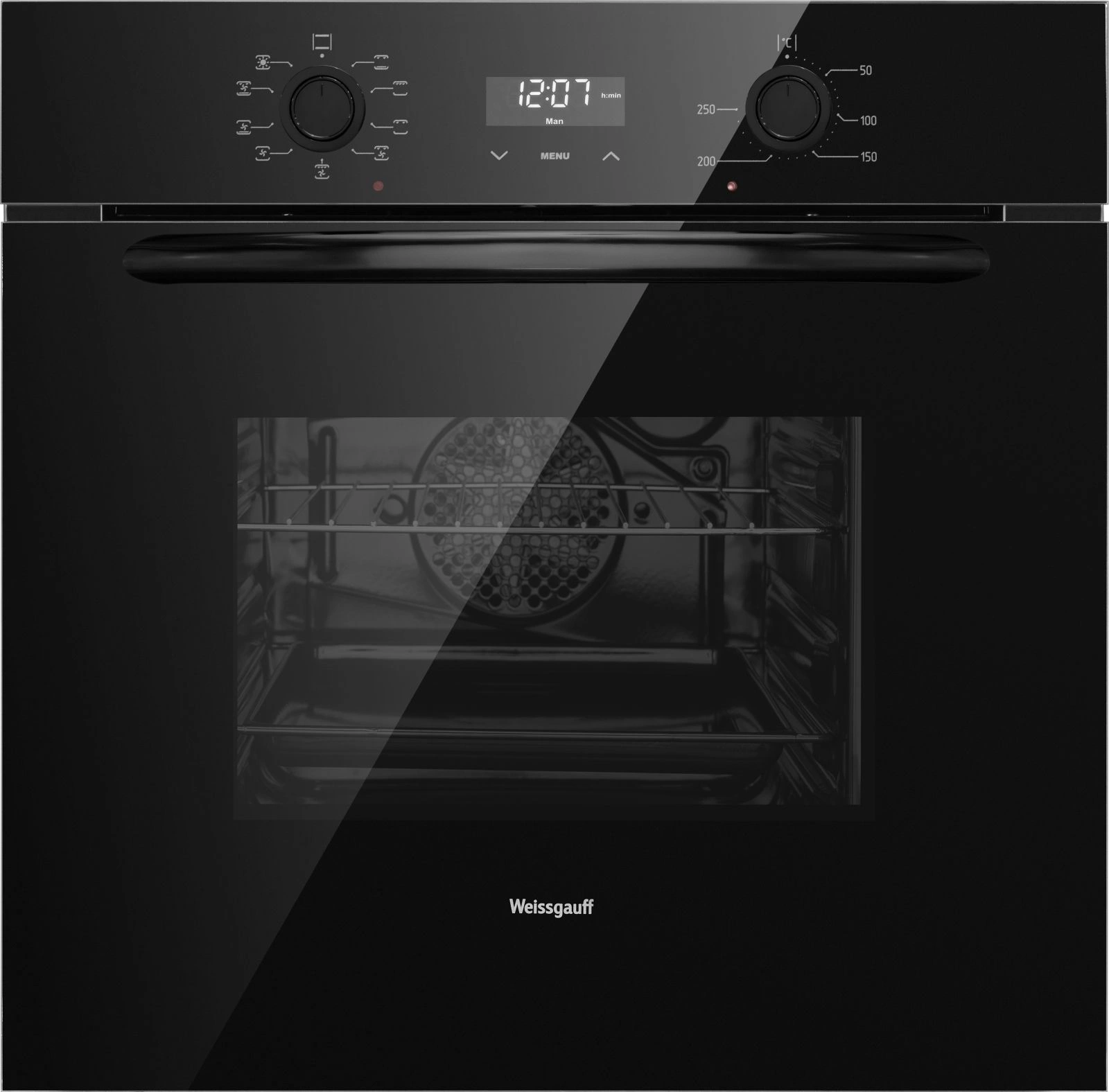 Духовой шкаф Электрический Weissgauff EOV 196 LB черный Духовой шкаф Электрический Weissgauff EOV 196 LB черный