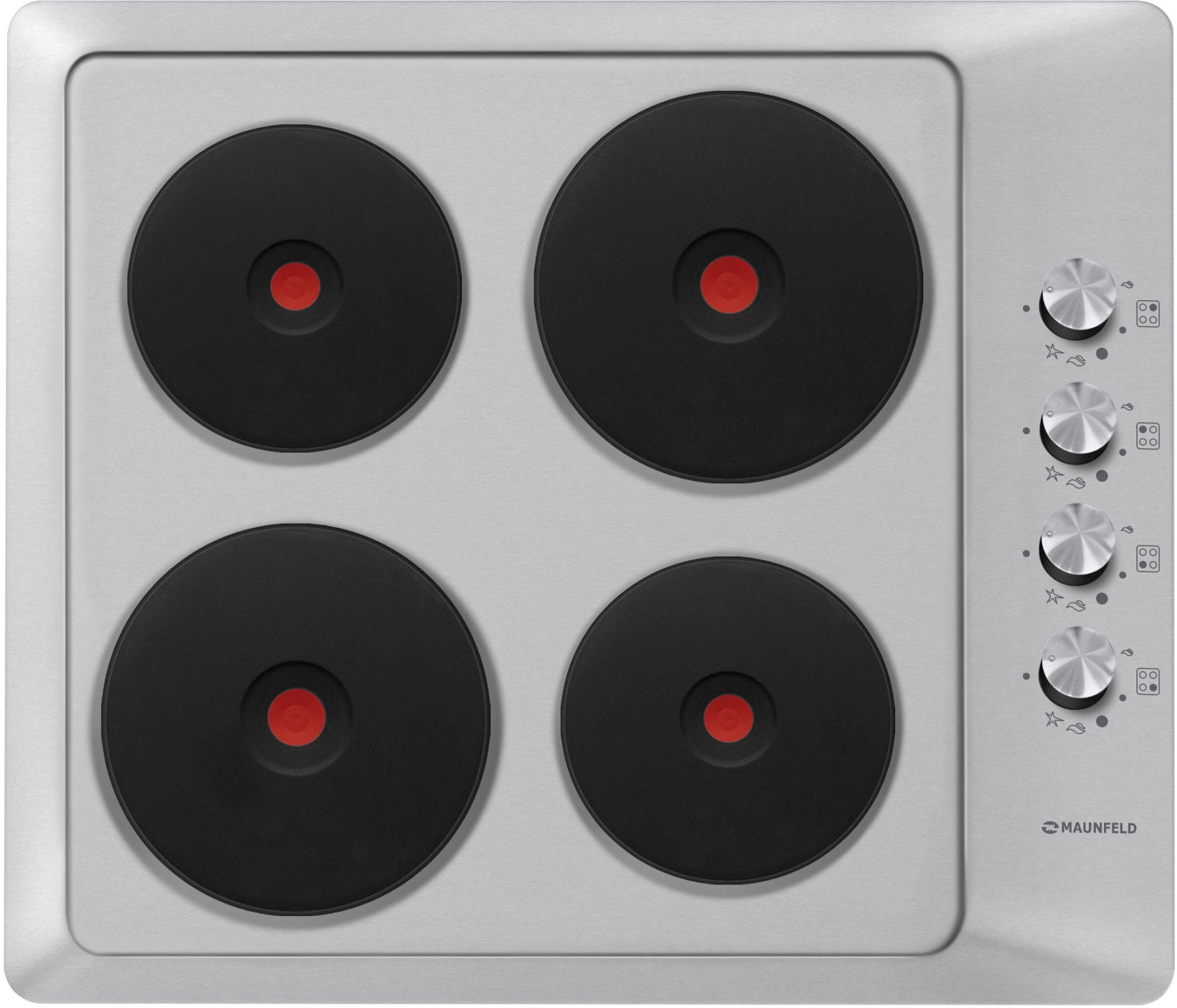 Варочная поверхность Maunfeld EEHS.64.4S нержавеющая сталь Варочная поверхность Maunfeld EEHS.64.4S нержавеющая сталь