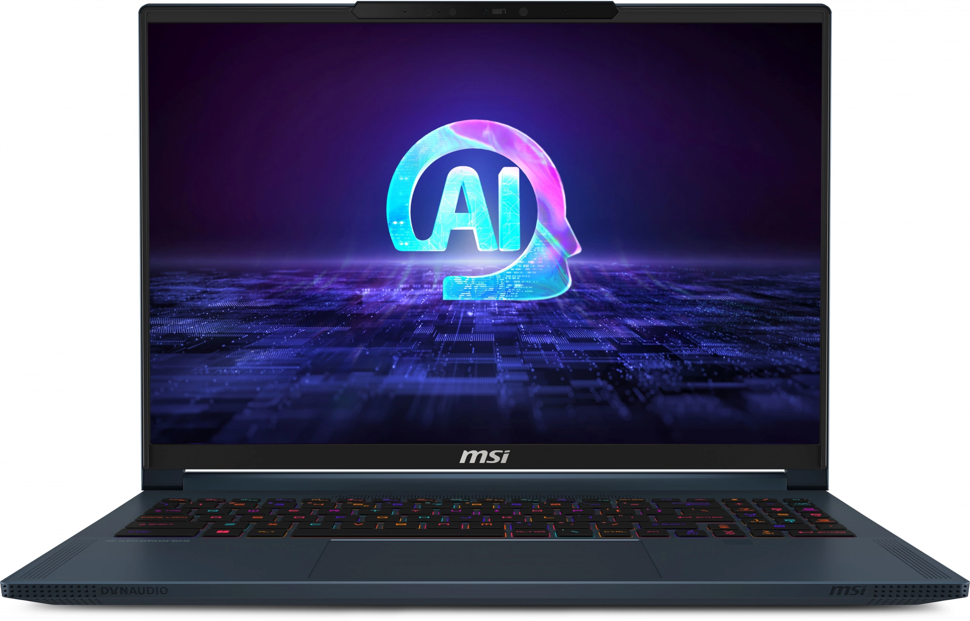 Ноутбук MSI Stealth 16 AI Studio A1VHG-061RU Core Ultra 9 185H 32Gb SSD2Tb NVIDIA GeForce RTX4080 12Gb 16" IPS UHD+ (3840x2400) Windows 11 Home dk.blue WiFi BT Cam (9S7-15F312-061) Ноутбук MSI Stealth 16 AI Studio A1VHG-061RU Core Ultra 9 185H 32Gb SSD2Tb NVIDIA GeForce RTX4080 12Gb 16" IPS UHD+ (3840x2400) Windows 11 Home dk.blue WiFi BT Cam (9S7-15F312-061)