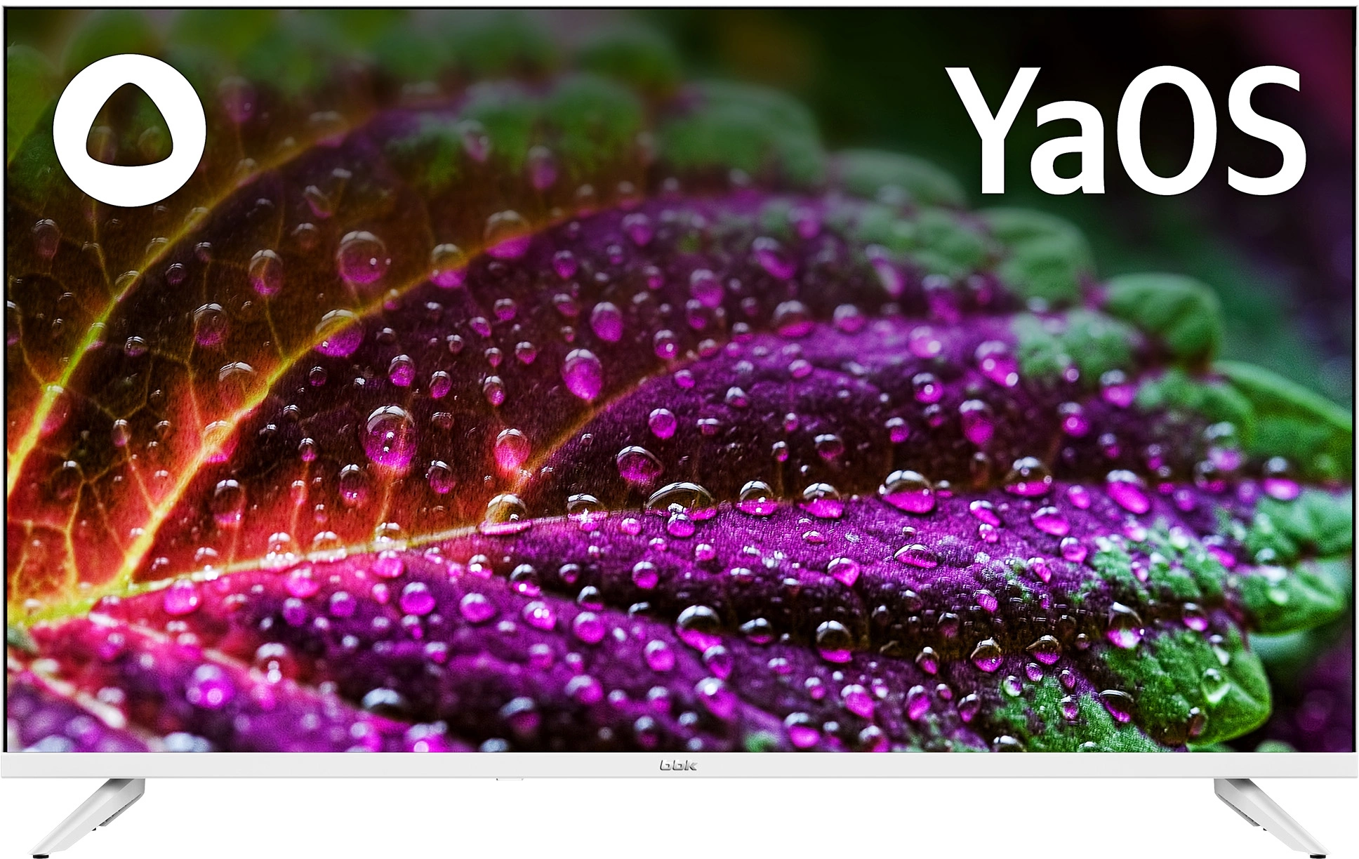 Телевизор LED BBK 40" 40LEX-7241/FTS2C (W) YaOS черный FULL HD 60Hz DVB-T2 DVB-C DVB-S2 USB WiFi Smart TV (RUS)