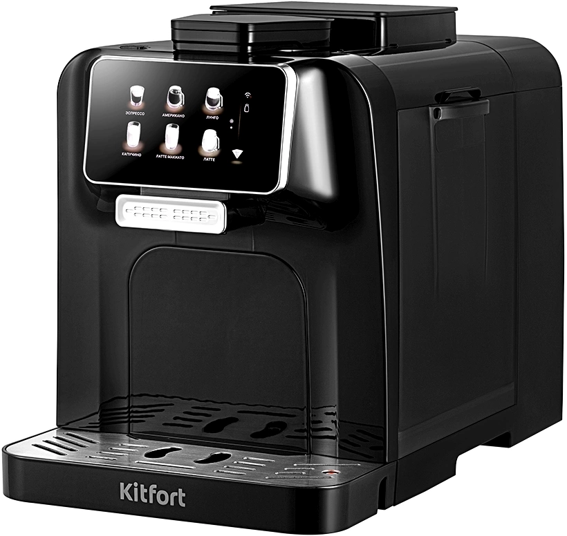 Кофемашина Kitfort КТ-7460 1480Вт черный Кофемашина Kitfort КТ-7460 1480Вт черный
