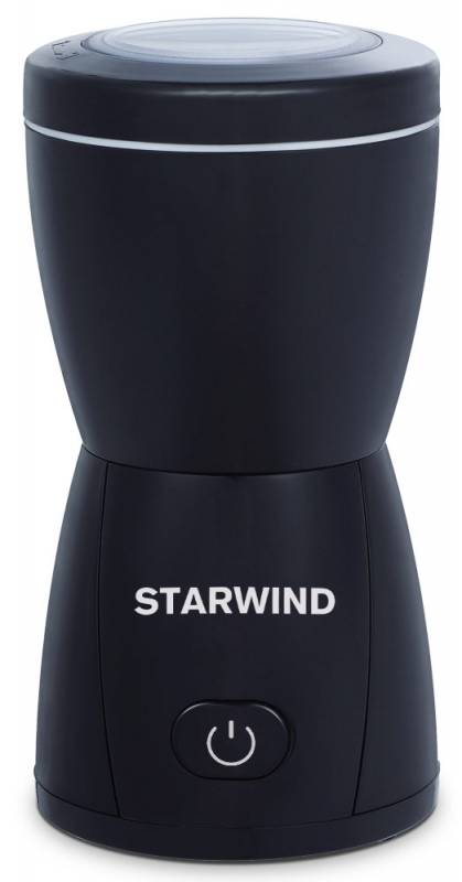 Кофемолка Starwind SGP8426 200Вт сист.помол.:ротац.нож вместим.:80гр черный Кофемолка Starwind SGP8426 200Вт сист.помол.:ротац.нож вместим.:80гр черный