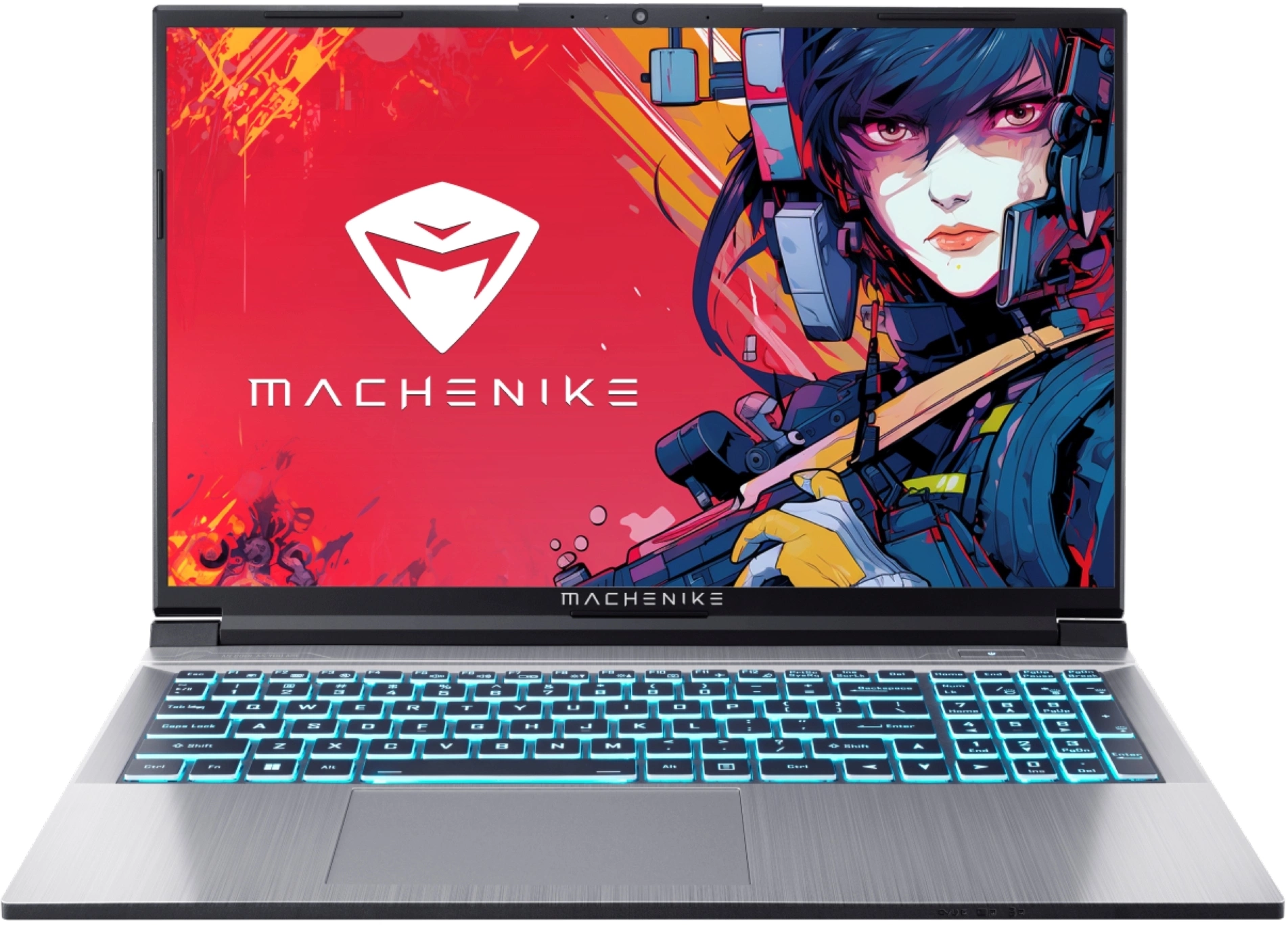 Ноутбук Machenike L15 Star 2K Core i5 13500H 16Gb SSD512Gb NVIDIA GeForce RTX4060 8Gb 15.6" IPS QHD (2560x1440) FreeDOS grey WiFi BT Cam (JJ00GL00ERU)