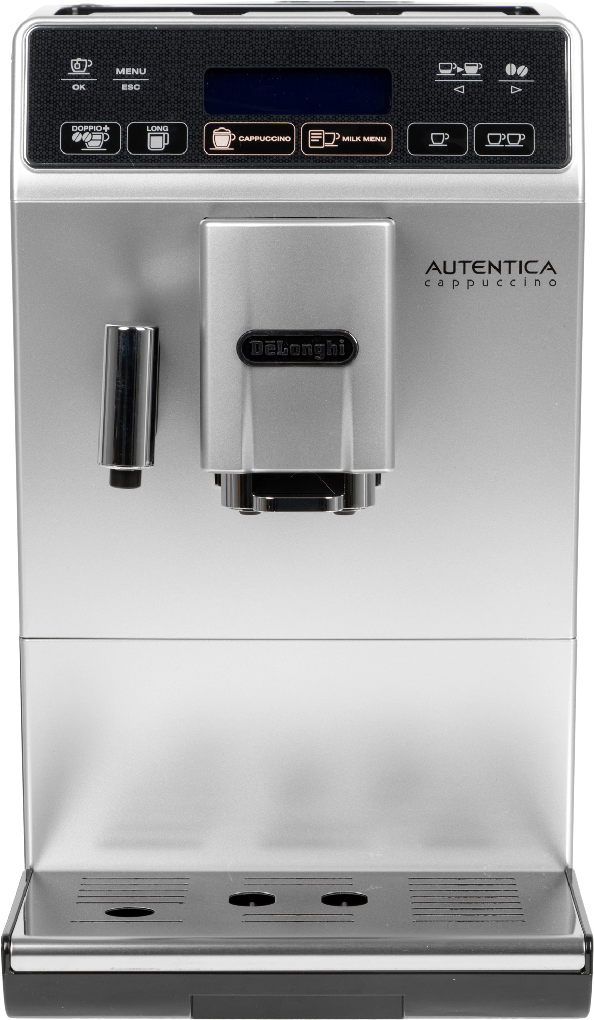 Кофемашина Delonghi Autentica ETAM29.660 SB 1450Вт серебристый/черный Кофемашина Delonghi Autentica ETAM29.660 SB 1450Вт серебристый/черный