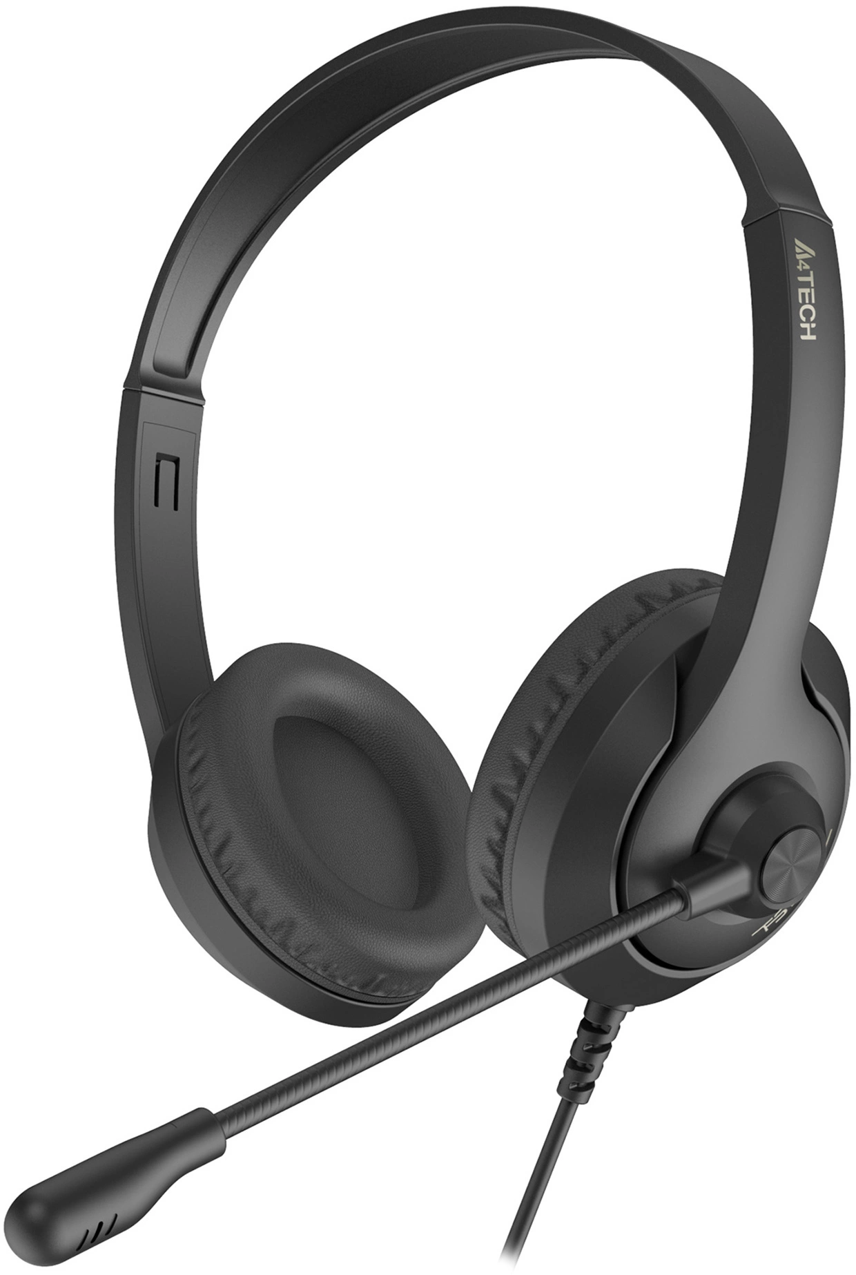Наушники с микрофоном A4Tech Fstyler FH100i черный 1.8м накладные оголовье (FH100I (STONE BLACK)) Наушники с микрофоном A4Tech Fstyler FH100i черный 1.8м накладные оголовье (FH100I (STONE BLACK))