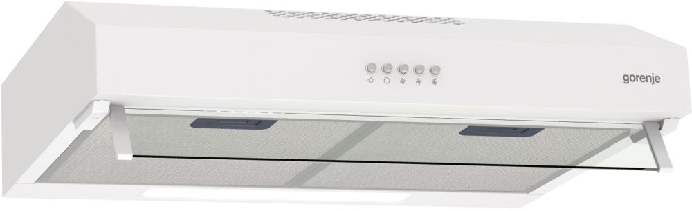 Вытяжка козырьковая Gorenje WHU629EW/M белый управление: кнопочное (1 мотор) Вытяжка козырьковая Gorenje WHU629EW/M белый управление: кнопочное (1 мотор)
