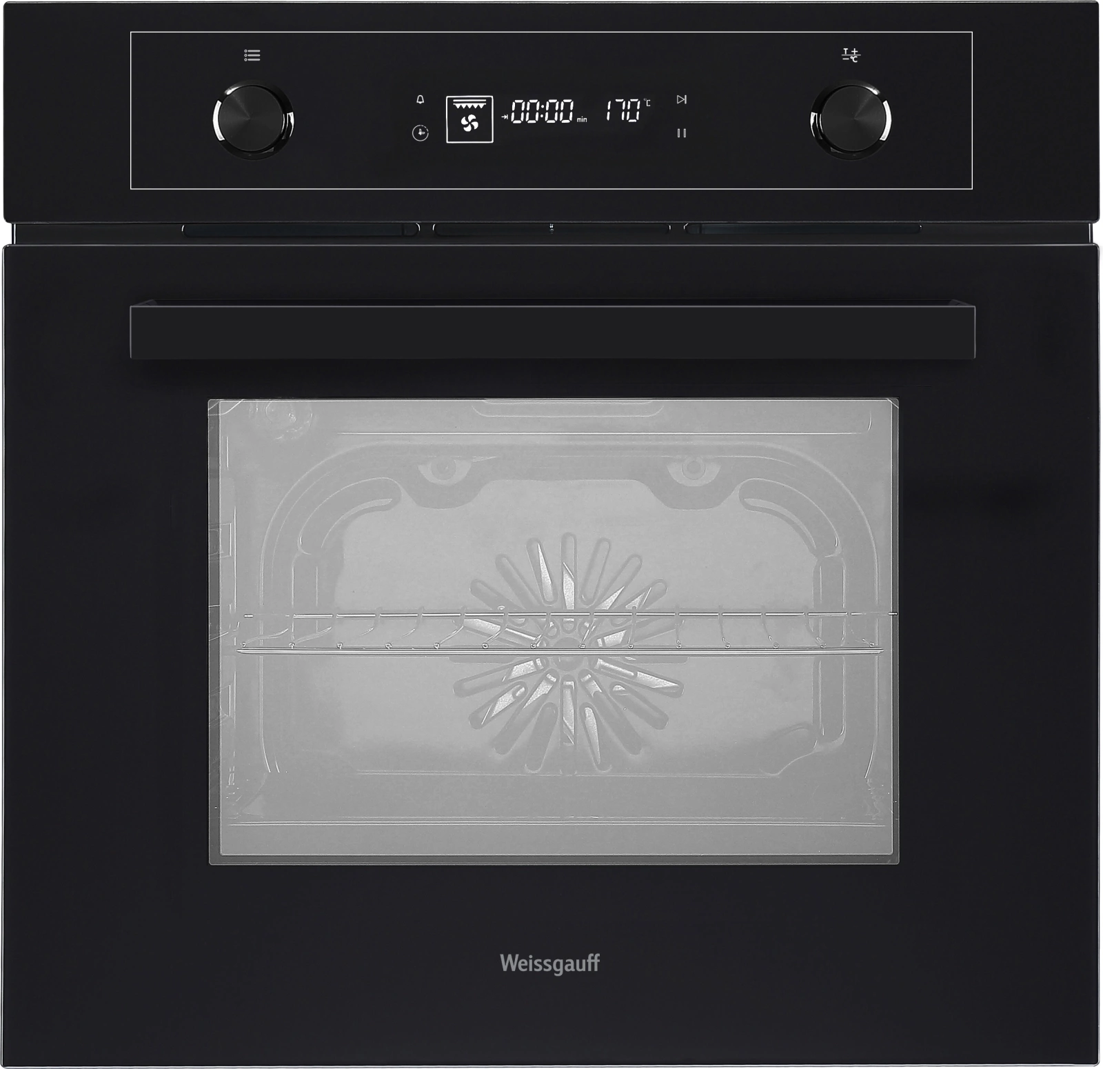 Духовой шкаф Электрический Weissgauff EOM 661 PDBS черный