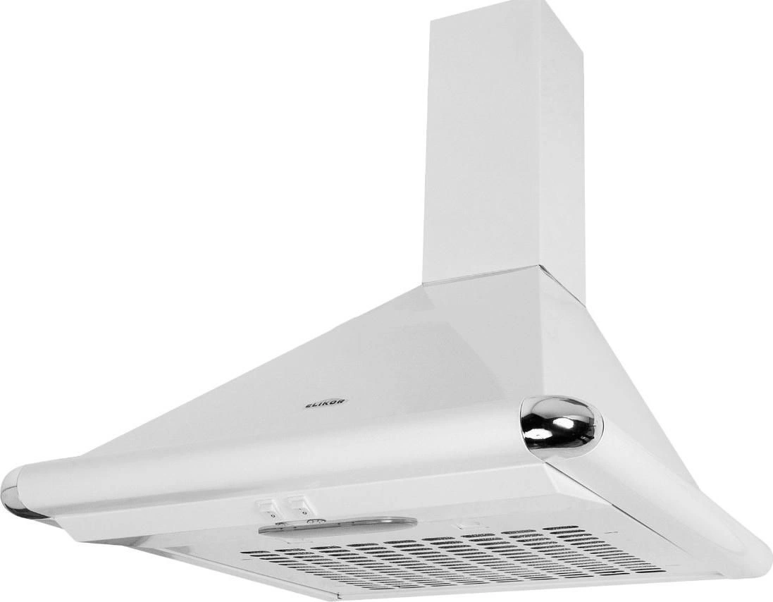 Вытяжка каминная Elikor Сатурн 60П-180-В1Л белый/серебристый управление: кнопочное (1 мотор) Вытяжка каминная Elikor Сатурн 60П-180-В1Л белый/серебристый управление: кнопочное (1 мотор)