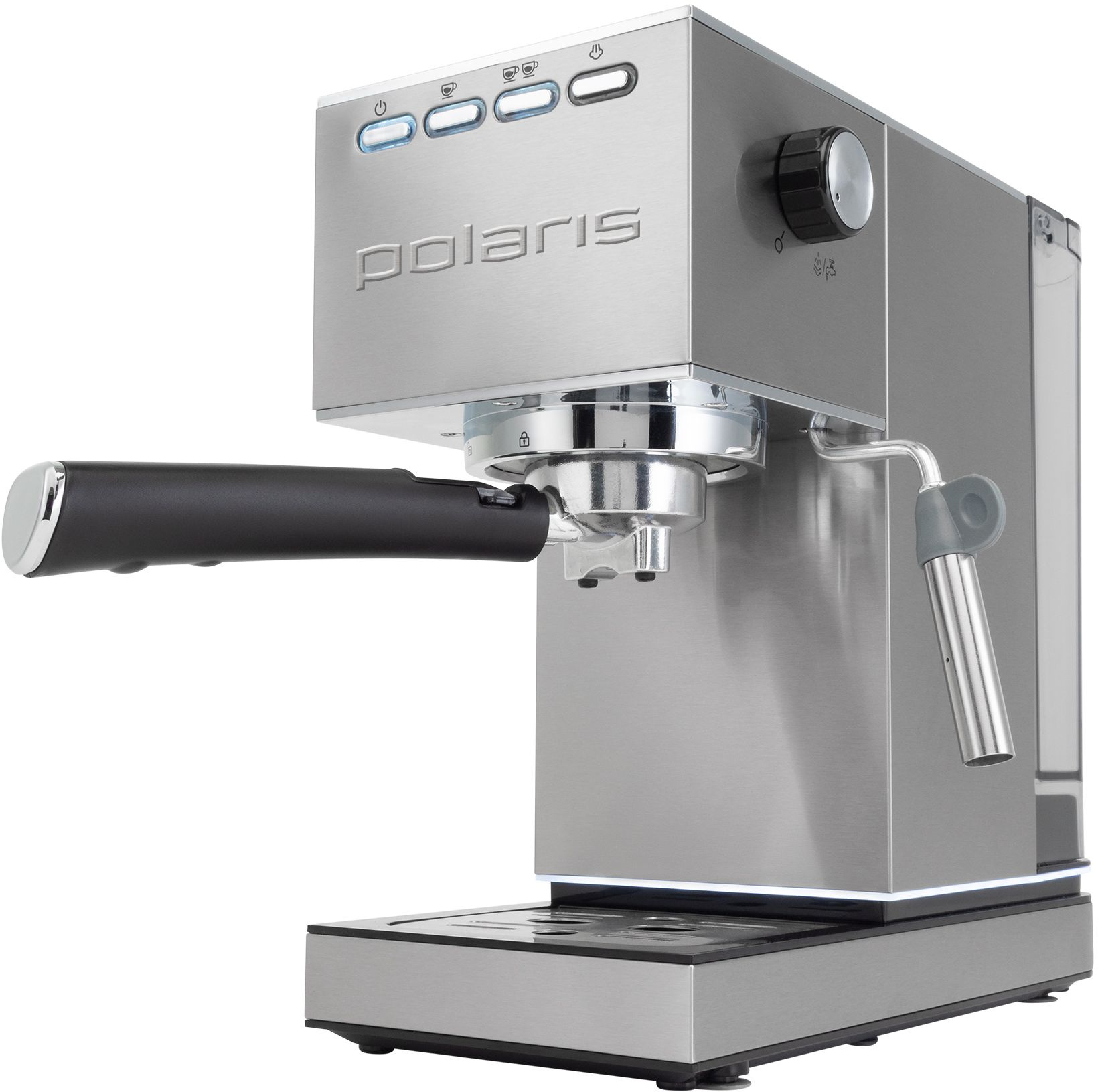 Кофеварка рожковая Polaris PCM 1542E Adore Crema 1350Вт нержавеющая сталь Кофеварка рожковая Polaris PCM 1542E Adore Crema 1350Вт нержавеющая сталь