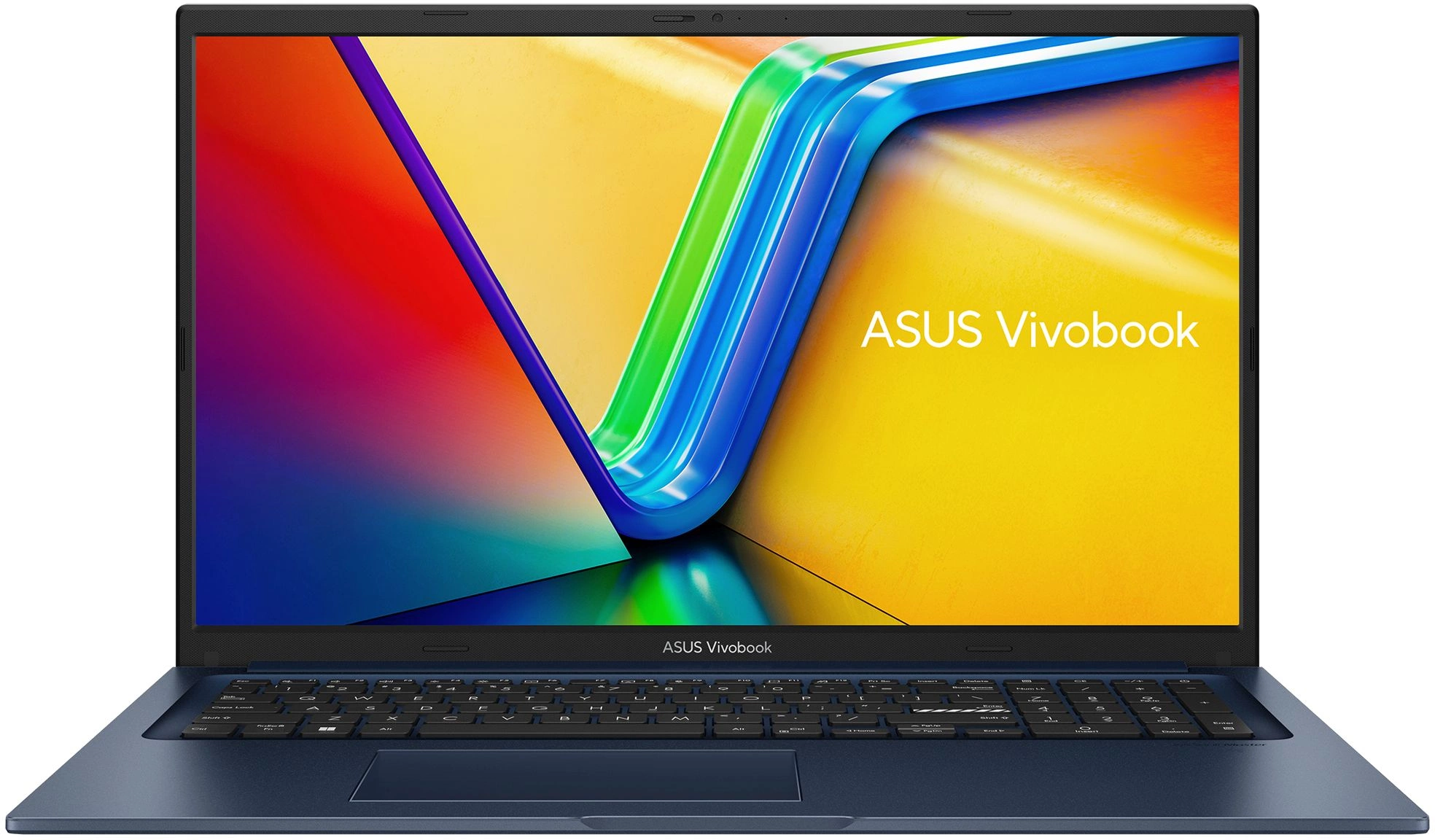 Ноутбук Asus Vivobook 17 X1704VA-AU473 Core i7 1355U 16Gb SSD512Gb Intel Iris Xe graphics 17.3" IPS FHD (1920x1080) без ОС blue WiFi BT Cam (90NB10V2-M00FT0)