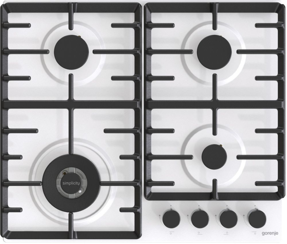 Газовая варочная поверхность Gorenje GW642SYW белый Газовая варочная поверхность Gorenje GW642SYW белый
