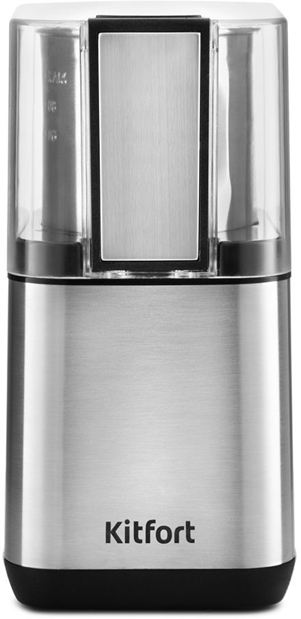 Кофемолка Kitfort КТ-766 150Вт сист.помол.:одинарный нож вместим.:80гр нержавеющая сталь Кофемолка Kitfort КТ-766 150Вт сист.помол.:одинарный нож вместим.:80гр нержавеющая сталь