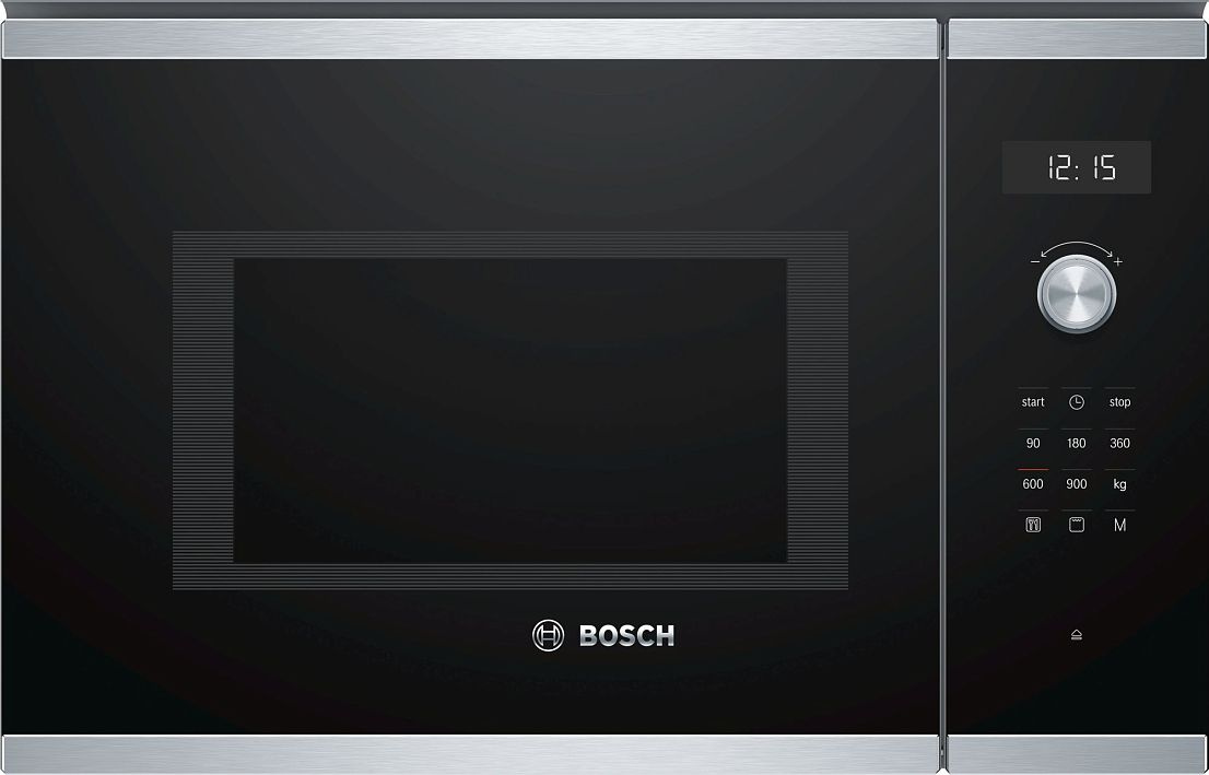 Микроволновая печь Bosch BEL554MS0 25л. 900Вт черный/нержавеющая сталь (встраиваемая) Микроволновая печь Bosch BEL554MS0 25л. 900Вт черный/нержавеющая сталь (встраиваемая)
