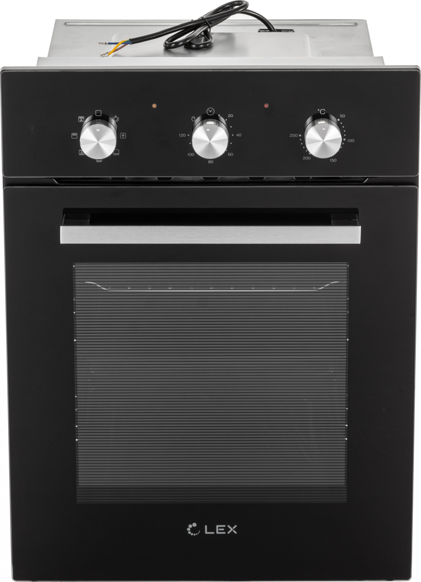 Духовой шкаф Электрический Lex EDM 4570 BL стекло черное Духовой шкаф Электрический Lex EDM 4570 BL стекло черное