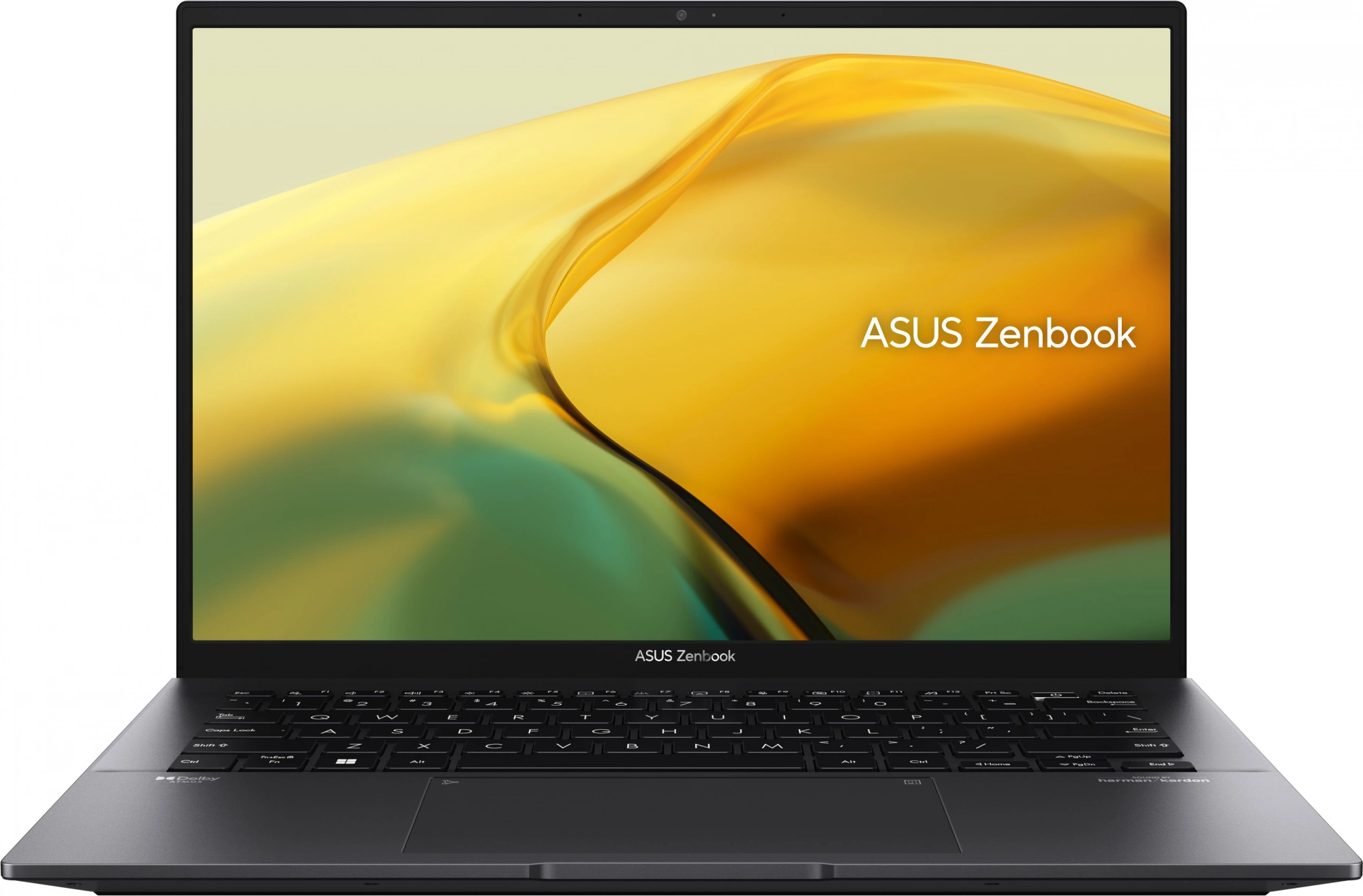 Ноутбук Asus Zenbook 14 UM3402YA-KP854 Ryzen 5 7430U 16Gb SSD512Gb AMD Radeon Graphics 14" IPS WQXGA (2560x1600) без ОС black WiFi BT Cam Bag (90NB0W95-M01KZ0)