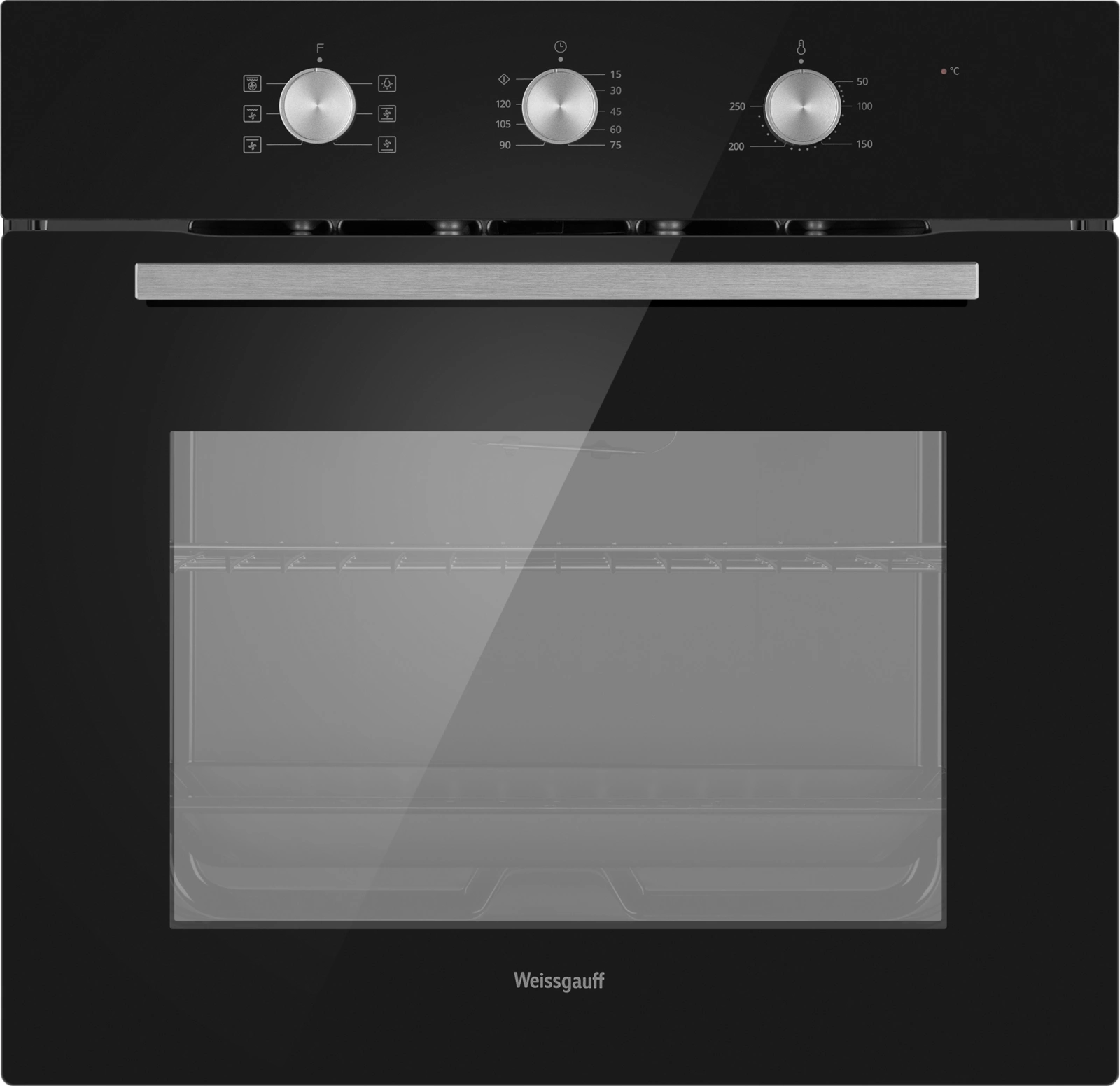 Духовой шкаф Электрический Weissgauff EOM 206 BM черный Духовой шкаф Электрический Weissgauff EOM 206 BM черный