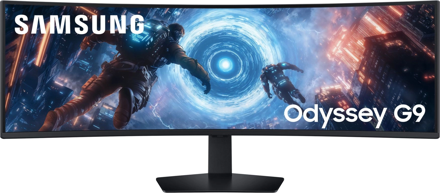 Монитор Samsung 49" Odyssey G9 S49FG916EIXCI черный VA LED 32:9 HDMI матовая HAS Piv 350cd 178гр/178гр 5120x1440 144Hz FreeSync Premium Pro DP USB 15.6кг Монитор Samsung 49" Odyssey G9 S49FG916EIXCI черный VA LED 32:9 HDMI матовая HAS Piv 350cd 178гр/178гр 5120x1440 144Hz FreeSync Premium Pro DP USB 15.6кг