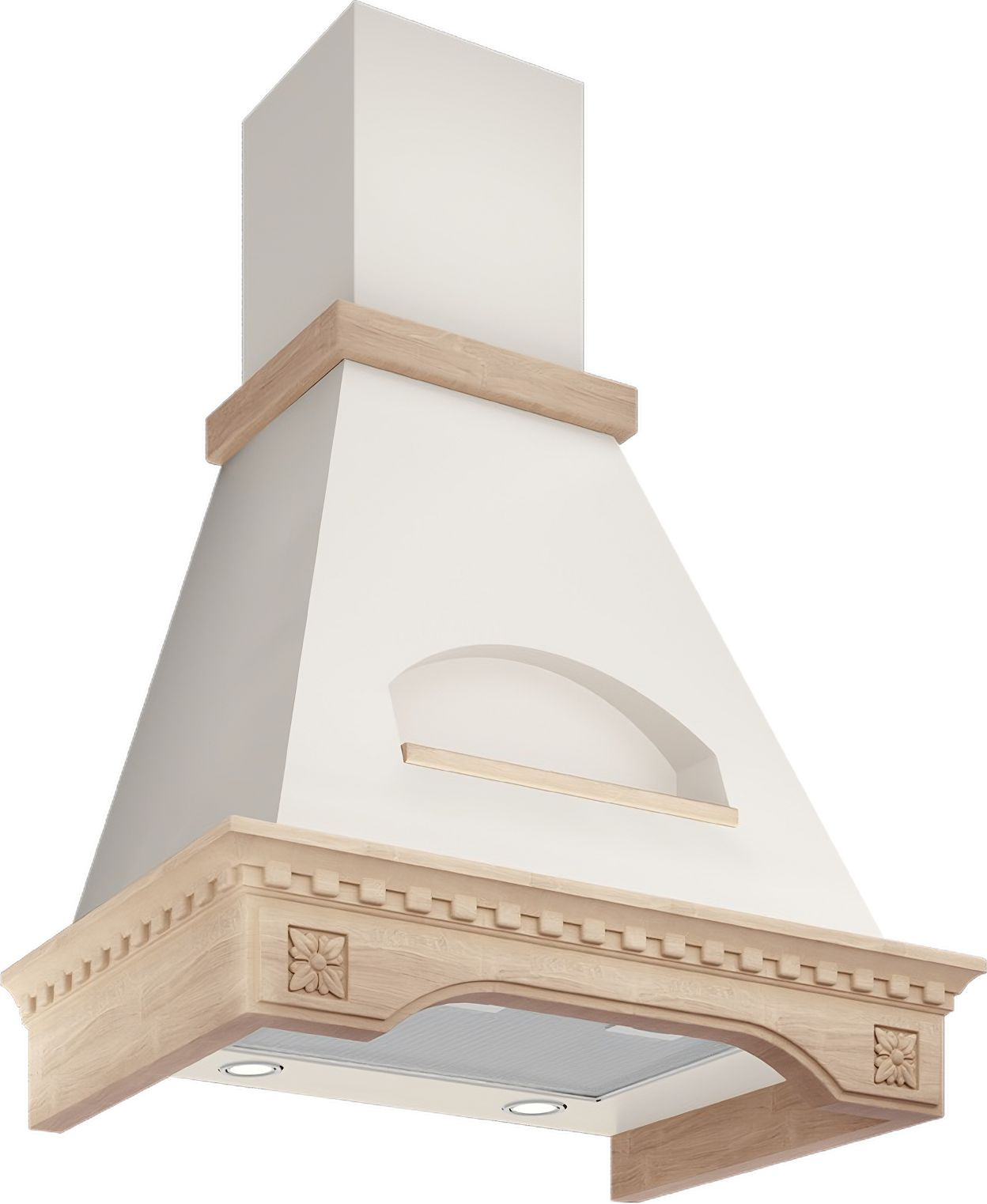 Вытяжка каминная Elikor Бельведер Флореале 60П-650-П3Д бежевый/дуб неокрашенный управление: ползунковое (1 мотор) Вытяжка каминная Elikor Бельведер Флореале 60П-650-П3Д бежевый/дуб неокрашенный управление: ползунковое (1 мотор)