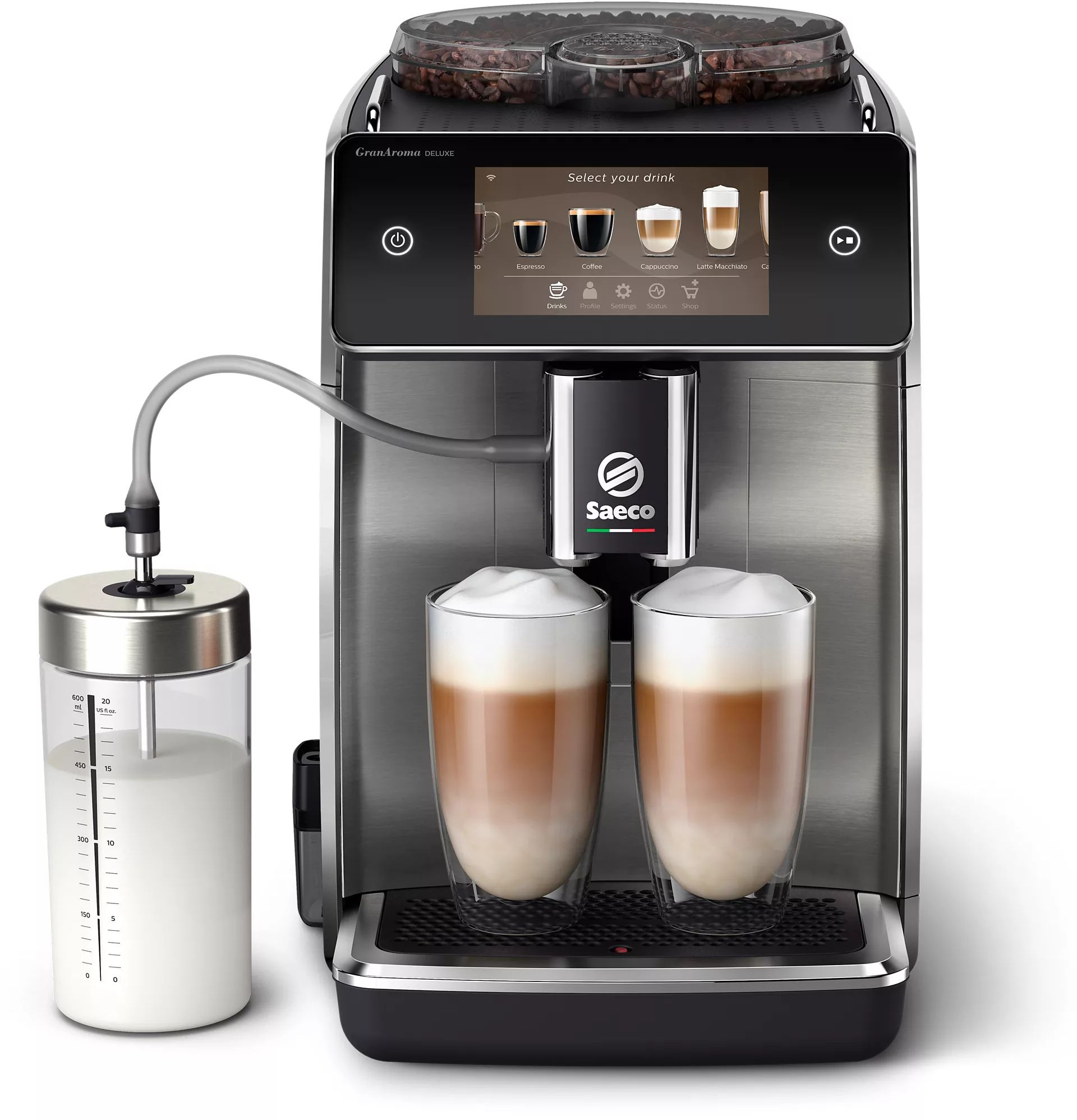 Кофемашина Saeco SM6685/00 1500Вт серый Кофемашина Saeco SM6685/00 1500Вт серый