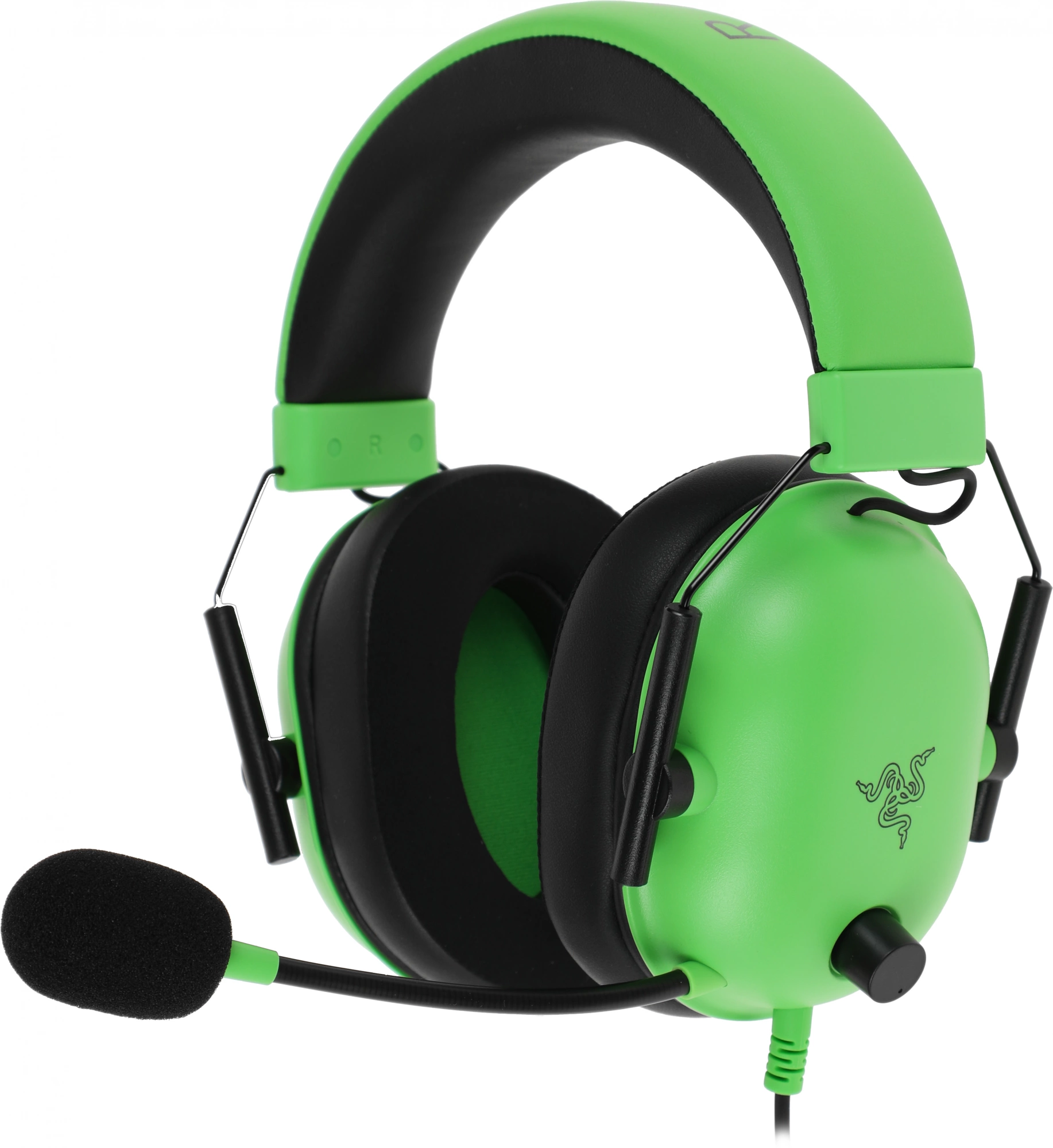 Наушники с микрофоном Razer Blackshark V2 X зеленый 1.3м мониторные оголовье (RZ04-03240600-R3M1) Наушники с микрофоном Razer Blackshark V2 X зеленый 1.3м мониторные оголовье (RZ04-03240600-R3M1)