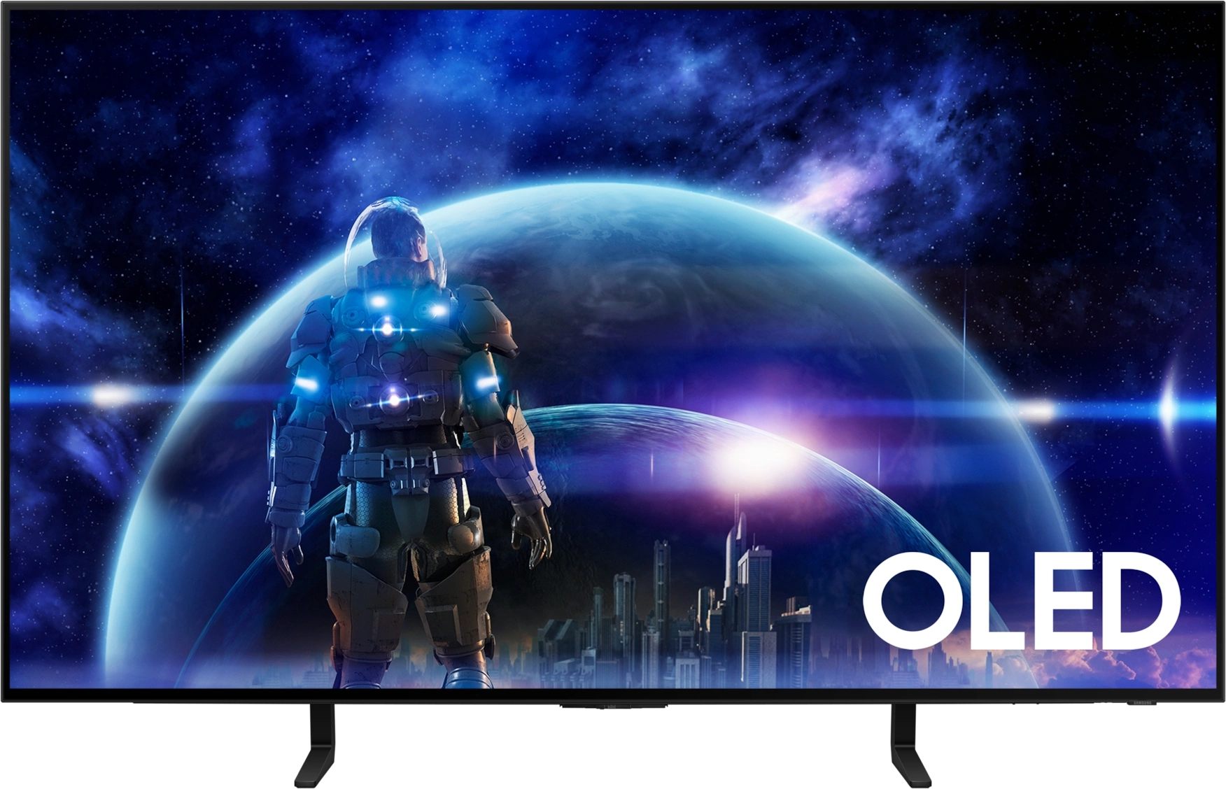 Телевизор OLED Samsung 48" QE48S90DAEXRU Series 9 черный графит 4K Ultra HD 120Hz DVB-T2 DVB-C DVB-S2 USB WiFi Smart TV