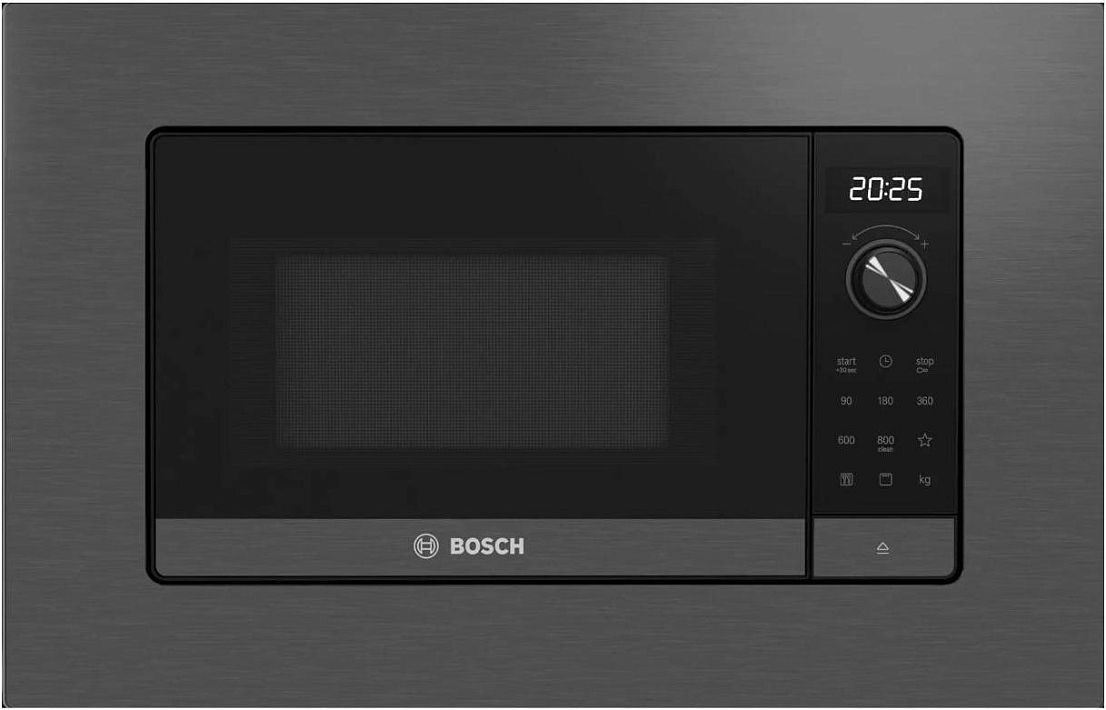 Микроволновая печь Bosch BEL623MD3 20л. 800Вт серый/черный (встраиваемая) Микроволновая печь Bosch BEL623MD3 20л. 800Вт серый/черный (встраиваемая)