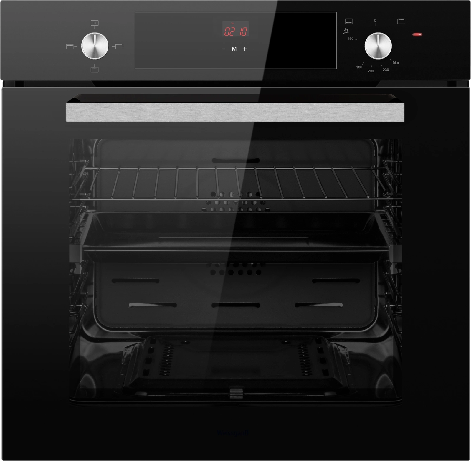 Духовой шкаф Газовый Weissgauff WGO 706 D черное стекло Духовой шкаф Газовый Weissgauff WGO 706 D черное стекло