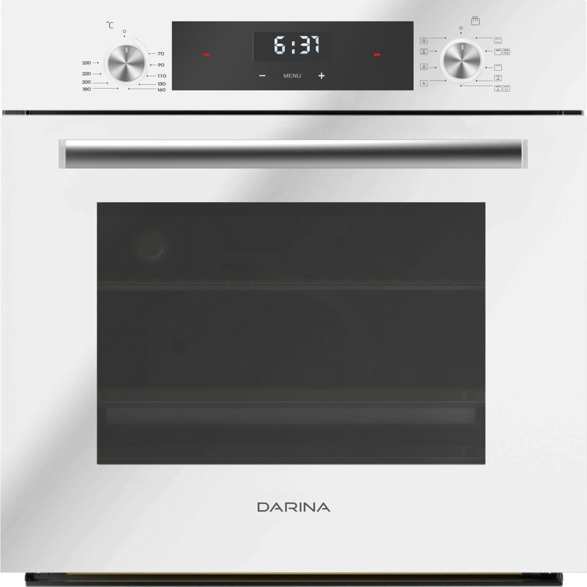 Духовой шкаф Электрический Darina 0V5 BDE 112 708 W1 белый/белый Духовой шкаф Электрический Darina 0V5 BDE 112 708 W1 белый/белый