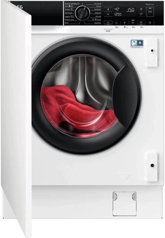 Стиральная машина AEG L7WBE68SI класс:B загрузка до 8кг отжим:1600об/мин белый инвертер Стиральная машина AEG L7WBE68SI класс:B загрузка до 8кг отжим:1600об/мин белый инвертер