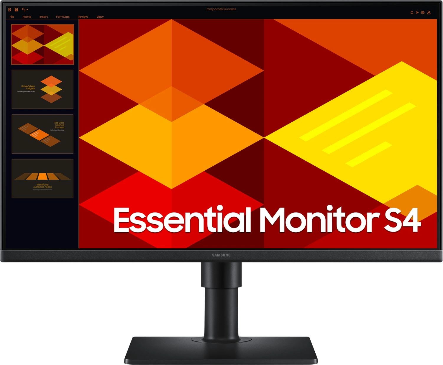 Монитор Samsung 24" Essential S4 S24D400GAIXCI черный IPS LED 16:9 HDMI матовая HAS Piv 1000:1 250cd 178гр/178гр 1920x1080 100Hz DP FHD USB 3.5кг Монитор Samsung 24" Essential S4 S24D400GAIXCI черный IPS LED 16:9 HDMI матовая HAS Piv 1000:1 250cd 178гр/178гр 1920x1080 100Hz DP FHD USB 3.5кг